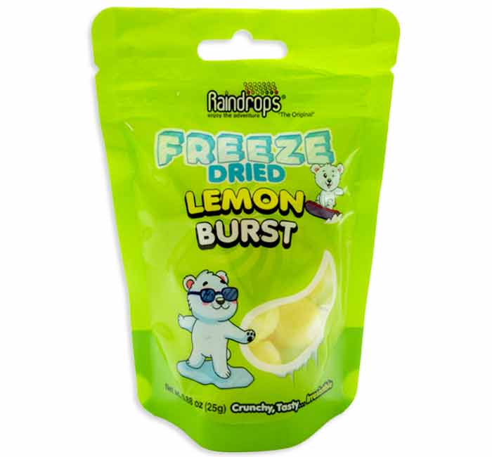 Raindrops Freeze Dried