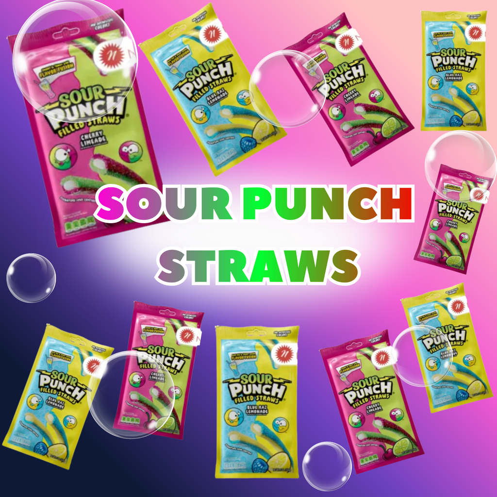 Sour Punch Straws