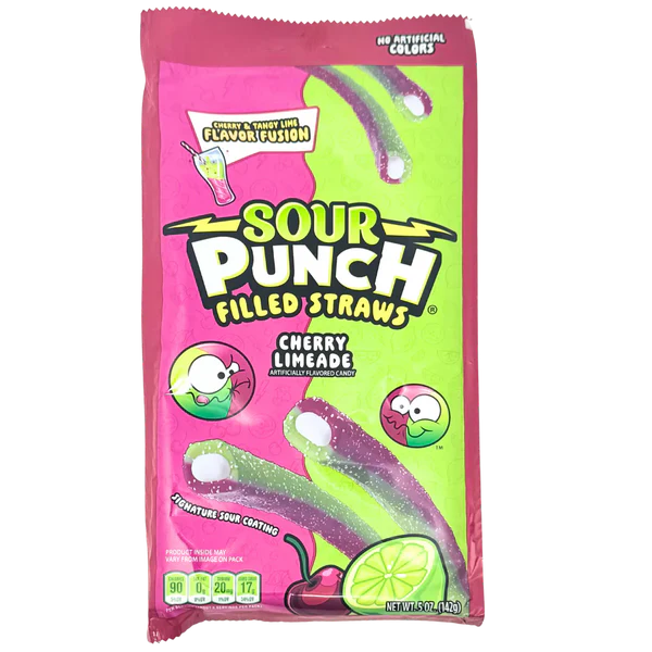 Sour Punch Straws